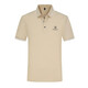 Pang Donglai Lapa Borded Polo Borded Camisa 3D Bordado nuevo algodón puro Camiseta de manga corta Men Amarillo 702 Hexagon XL 125-145Jin [Jin iguala 0.5 kg]