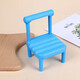 Creative small chair, mini mobile phone, new desktop small stool ornaments, lazy mobile phone horizontal keychain, green