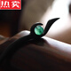 SNQP Tianya Water Grass Chalcedony Wood Hairpin Hairpin Ancient Style Hairpin Classical Hairpin Chinese Style Jade Bead (Single Hairpin)