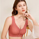Langsha front-button bra, summer thin, traceless, pregnancy, nursing bra, breastfeeding, postpartum, anti-sagging, women's underwear for pregnant women