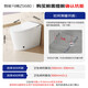 Jomoo Intelligent Toilet Machine tout-en-un sans limite de pression d'eau Bubble Magic Intelligent Toilet ZS680 400 Distance de stand