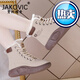 
Giakovic leather white shoes women's shoes 2025 spring and autumn new versatile breathable casual shoes summer low top single shoes travel shoes khaki [added fleece] 6621 40