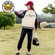 G.Duckkids kleine gelbe Entenweberei Herbst- und Winter Kinderkleidung Neue Produkte gestrickt Mädchen Anzug Sport Herbst Kleidung mittelgroß und große Kinderkleidung Kinder modisch bq1396 grau 110 cm