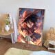 Noxuan five-level Luffy One Piece graffiti filled digital oil painting DIY hand-painted acrylic oil painting color painting fill color painting nx9898 50*70cm tight solid wood inner frame + outer frame default