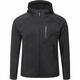 DESCENTE letter pattern hooded zipper jacket jacket male and female style gray 100