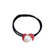 Yunrus Gummiband gebunden mit Haaren mit hohem Aussehen und süßem Litschee-Kopfseil 2025 Neues High-End-nicht-harmes Haar schwarzes Gummi-Band mit Haaren Ly3887 Haarseil-Little Lychee gebunden