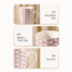 Baijie mug water cup coffee cup ceramic cup home drinking water tea cup brewing milk breakfast cup Chinese Valentine's Day gift