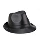 Woodpecker (TUCANO) Spring and Autumn First Layer Genuine Sheepskin Hat Shanghai Beach Men's Top Hat Gentleman Cowboy British Jazz Hat Middle-aged and Elderly Men's Hat Sheepskin Black L(56-57)CM