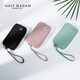 Golf (Golf) Frauen kleiner frischer Kupplungsbeutel Leichtes Kapazität Handgratt Tasche Trendy Mode Frauen Reißverschluss Clutch Geschenk für Freundin cool schwarz