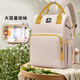 Bonaling Mama -Tasche 2025 Rucksack großer Kapazität Leichtes Milch Rucksack Multifunktional modische Mutter und Baby Mamme Tasche - Gelb - Gelb
