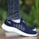Adachi Kan Zulijian Offizielle Website Huili Herrenschuhe 2025 Sommer Neue Ein-Fuß-Mesh-Schuhe Vielseitige Sportschuhe weiche Sohle atmungsaktiv 1473 Gray_ [leicht, vielseitig und atmungsaktiv] 39
