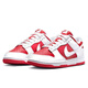 Nike (NIKE) DunkRetro shoes with reverse white and red non-slip low top DD1391-600 Reverse white and red/DD1391-600 40.5