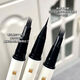 SUJN four-pronged water eyebrow pencil, wild eyebrow, waterproof, long-lasting, non-fading, non-smudged, clear roots, suitable for hand-remnants, 1 piece, gray rice dumpling color, suitable for light colors