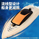 2025 new rc remote control boat boy toy can be launched into the water, children's black technology electric high-speed horsepower speedboat RC high-speed Aurora remote control boat - multiple waterproof 3 lithium batteries, free charging set - super long battery life