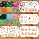
Huangen Children's Bracelet Early Education Education Beading Handmade Diy Materials Ancient Style Jewelry Box Little Girl 6 Birthday Gift Toys [Three-layer High-end Gift Box] 600 Chinese Style Beading
