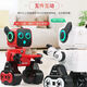 Xiaomi Youpin Robot Children's Toys Girls and Boys Intelligent Dialogue Early Church Dance Electric Remote Control Robot Interaction K10 Red Deluxe Version APP Control Deluxe Three Battery Version