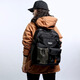 
TRUFFLE backpack large capacity travel male student schoolbag ins niche trendy brand light outdoor women mountaineering backpack SPXN-beak gray