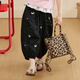 LUSON Little O Bao Children's Clothing Baby Summer Pants Thin Style 2025 New Girls Ruffle Leaf Curtain Lantern Mosquito Repellent Pants