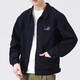 VANCL ESLITE [Même modèle de Lei Jun] Flag Jacket Spring and Automne 2024 Nouveaux vêtements d'automne de revers Men [Version améliorée] K12806 Black M [suggéré 90-120Jin [Jin est égal à 0,5 kg]]]