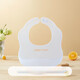 Beta Baby Beb Babero Primavera y otoño Babero Babero complementario Silicona súper blanda Niños impermeables y a prueba de aceite