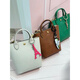 LONGCHAMP pure17 cowhide snap button opening and closing bucket bag handbag small official genuine product evaluation reimbursement shipping fee