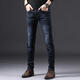 Sieben Wolves Offizielle Website Flagship Store Blue Black High-End Jeans Herren Spring- und Herbststil Slim Feet 2025 Neues, vielseitiges, elastisches 1049-Grau-reguläre 28_Wait-Umfang [2 Fuß 1]