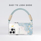 Fleurs de peinture à l'huile adaptées à la pomme 16 boîtier de téléphone mobile iPhone 15 Promax 15 Four Corner Anti-Fall Lanyard 14 Nouveau tempérament Four Corner Anti-Fall Lanyard - ZQY11991-Long Lanyard Huawei_P60_Pro