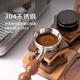 The initial concept of 833 Haiyan Xiaofang pro/PE3899 coffee machine bottomless handle 58mm three-ear double-mouth bottomed handle Baicui bottomless handle (with space-time capsule handle)