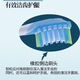 
Philips electric toothbrush head HX9924HX9953HX9043HX9901 original replacement brush head Zhizhen 3 pieces HX9043 Zhizhen white 3 pieces box
