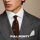 FULL MONTY Suit Suit Men's Suit Suit Pure Wool Double-breasted Groom's Suit Wedding Suit Spring and Autumn Business Formal Wear Size 52 Tops and Trousers Please contact customer service for remarks