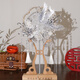 [Rack de ventilateur nanzhu haut de gamme + boîte-cadeau et paquet de sacs cadeaux] Donner des mariées et les meilleurs amis des ventilateurs ronds mariée mariage bricolage fait à la main