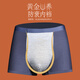 Roman Century's Father Day Box Regal Ratsen Ginseng Mantenimiento Inner Boxer de color acero inoxidable modal transpirable sin aliento