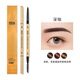 Maioli three-dimensional rotary eyebrow pencil color-locking waterproof and sweat-proof thick eye eyebrow pencil cosmetics makeup natural black one pack