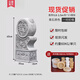 Xiguan bluestone antique door pier household holding drum stone pier Fuyu elephant Chinese style door stone drum sculpture pair of door stone sculptures original color 60cm high/pair physical inspection