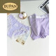 Pupan Brand Couple sous-vêtements en dentelle pure Lace Sexy dames glacée Silk Men de coton pur coton plat couple Style String White Powder L Numéro pour hommes + dames m