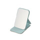 Mini simple makeup mirror for broken hair and hair accessories, convenient storage for carrying at any time for dressing, small folding mirror, pink folding mirror - 1 piece