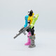 Figure de robot de boîte rythmique mignonne, boss de musique de deuxième étape Devil Simon Black combinée modèle Joy D3 [combinaison de boss de fusion de première étape] Deux figures 1