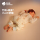 Betis baby sleeping bag warm ginger constant temperature children's split-leg sleeping bag infant and toddler anti-kicking quilt pajamas autumn and winter medium thick cute rabbit L