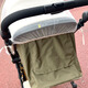 DearMom Roman Holiday stroller a2 summer full-cover anti-mosquito net dm stroller anti-mosquito universal accessories Roman holiday stroller milk coffee color front span with cotton