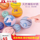 Kleiner Basketball Kinder elastischer Ball Mini High Elastic Ball Baby Spielzeugkugel Indoor Baby kleiner Ball 9cm-3889 Golden State Warriors (1 Paket)