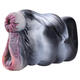 Silicone Animal Vaginal Fessages inversés Aircraft Cup de masturbation animale mâle Dispositif pénis de pénis Curiosity Cup Sex Toy 6189 Zebra Silicone