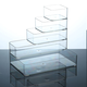 Pupan Andere Aufbewahrungsboxen Küchenschubladen eingebaute Partition transparente schmale Streifen Tabelle Stäbchen Stäbchen Station Rechteckige 4877. Seite U Transparent Korb mittelgroß 1 pt hohe transparent