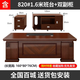 Luolaibao large desk, president desk, office desk, boss desk, paint desk, manager desk, supervisor desk 1.6 meters including side cabinet, small cabinet L