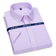 Sieben Wolf (SW1960) Dünnes Baumwollsommer-Sommer-DP-Fertigkeit Lutai Kurzärärmelte Hemdgeschäft Großgröße Blaues, formales, halbärztes 5009DP-Ready-to-Wear-Kurzärmel 37 37