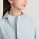 迪桑特（DESCENTE）儿童MOVEWEAR系列女童山峰夹克外套梭织上衣 LB-LIGHT BLUE 140
