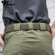 
PSIGEAR inner belt men's V4 fur face PS12046 outdoor tegris wear-resistant fast Velcro open tactical waist seal black bandwidth 4.5cm S