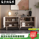 
Jiamengqi 2025 new Italian light luxury master design French sideboard luxury villa dining room tea [French master design] 138cm long four-door sideboard [package installation]