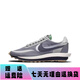Nike (Nike) Herrenschuhe Ldwaffle Sacai Takahashi Schild gemeinsam Waffel dekonstruierte Laufschuhe Sportschuhe Frauenschuhe DJ4877-600 Schwarzes Grau und Blau 42