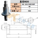 YWZR-Gewinde unter Feinabstimmungsschraube optische Antriebsverriegelungsmutter optischer Sitz Hochvorbereitungswerkzeug Festland China HGMS6625Q Hub 25mm Ball Kopf