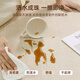 南极人（Nanjiren）地毯客厅2025新款免洗可擦圆形侘寂风卧室床边毯家用沙发地毯防水 秋野-16840 240cm*240cm